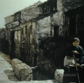 Casa antigua china Chen Yifei